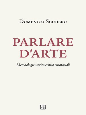 cover image of Parlare d'Arte